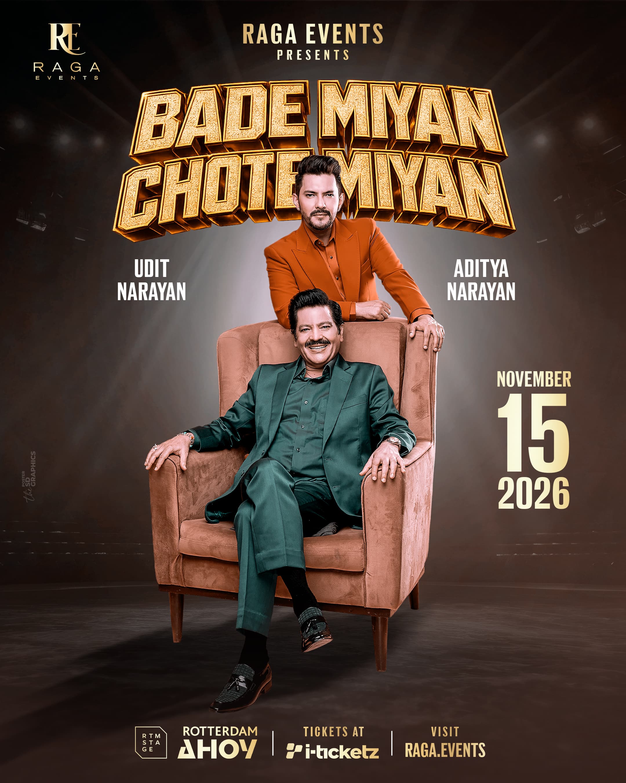 Bade Miyan Chote Miyan Rotterdam - Udit Narayan & Aditya Narayan